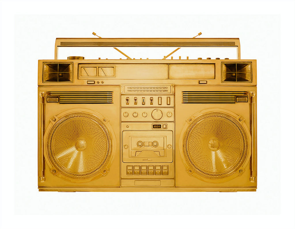 Gold Boombox 002 2018– GALLERY M