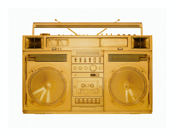 Gold Boombox 002 2018 - Lyle Owerko