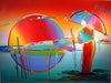 Buddha Moon - Monk Sunrise by Peter Max