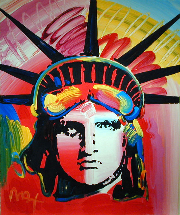 Peter Max Liberty Head 2000 at GALLERY M