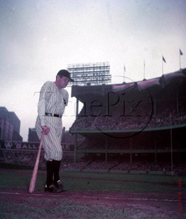 Babe Ruth Final Day in #3 by Ralph Morse