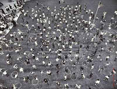 Mass Hula Hoop by Ralph Morse