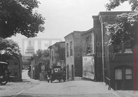 The Nation's Capital Viewed From a Nearby Slum by Carl Mydans