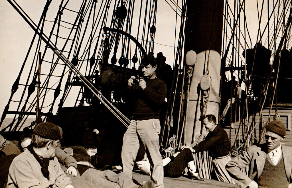During Filming of Souls at Sea, Catalina Island, CA, 1937 - Carl Mydans
