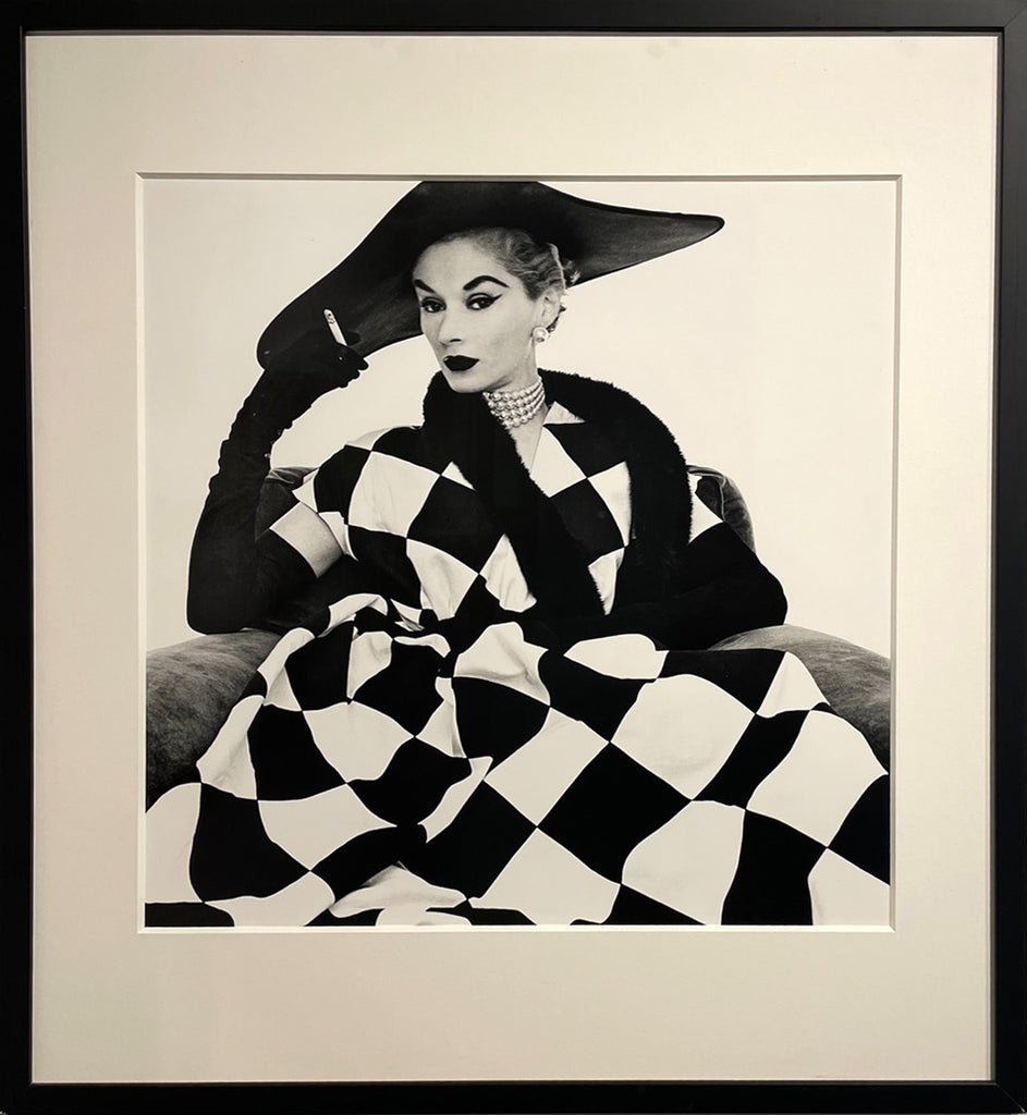 Harlequin Dress, New York (Lisa Fonsagrives-Penn), 1983 - Irving Penn