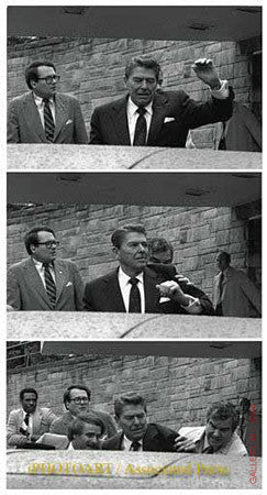 Reagan Shot Sequence by Ron Edmonds