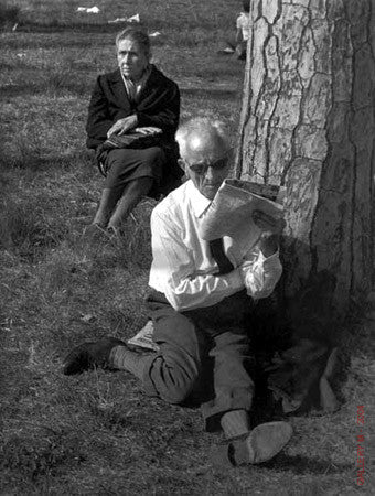 Couple in the Pamphili Gardens by Walter Rosenblum