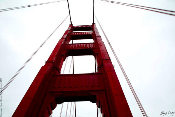 Golden Gate Bridge 1934 by Howard Schatz