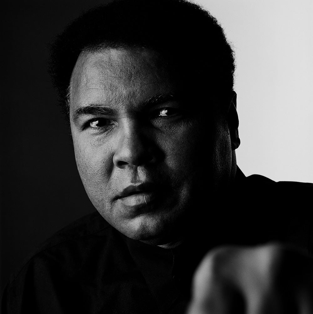 Muhammad Ali June 1997 by Howard Schatz