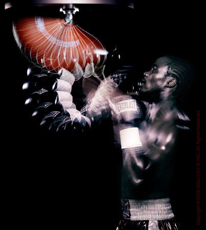 Boxing Study #1166 (Kassim Ouma) by Howard Schatz