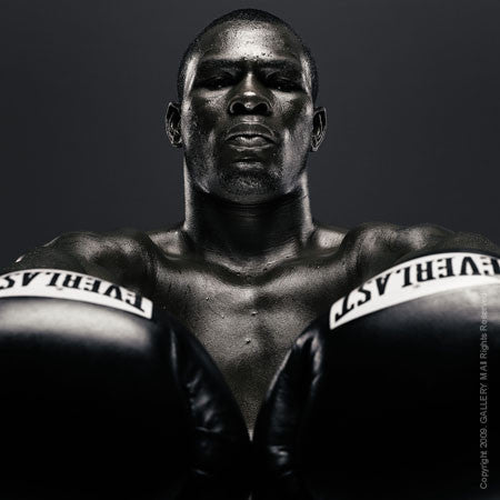 Boxing Study #1291 Jermain Taylor by Howard Schatz