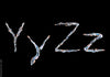 Dance Font - Y and Z by Howard Schatz