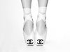 Channel Ballet Shoes by Tyler Shields