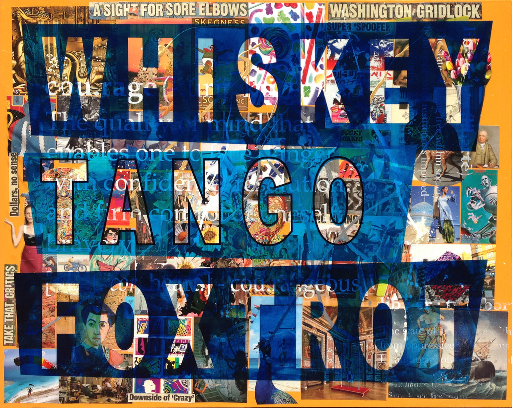 Whisky, Tango, Foxtrot, 2015 by Peter Tunney at GALLERY M
