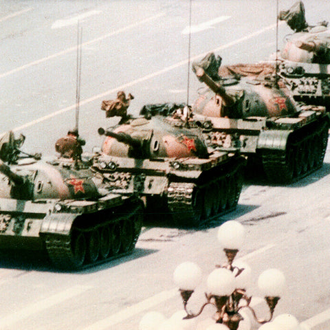 Tiananmen Square Demonstration by Jeff Widener