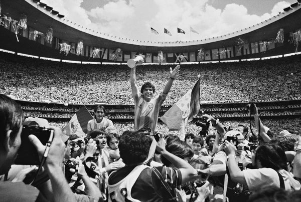 Maradona 1986 Mexico by Yarrow - All Rights Reserved